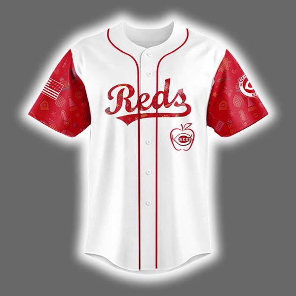Reds Teacher Appreciation Week Jersey 2025 2
