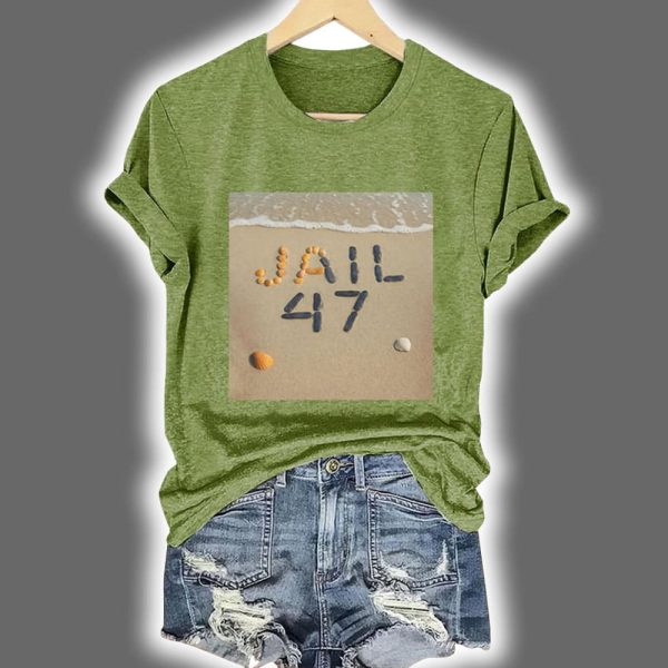 Retro Jail 47 Seashells Print Shirt