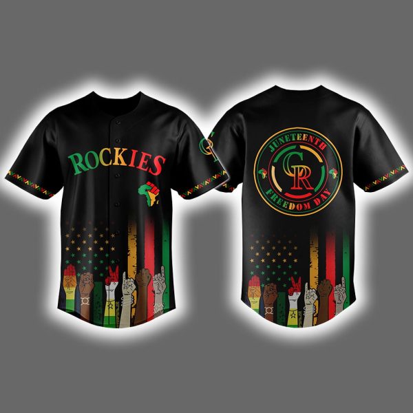 Rockies Juneteenth Freedom Day 2025 Jersey