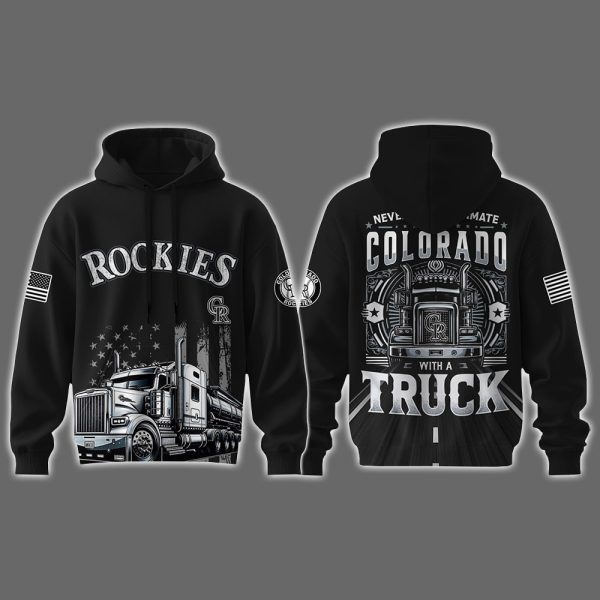 Rockies Nation Truck Driver Appreciation Week Hoodie 2025