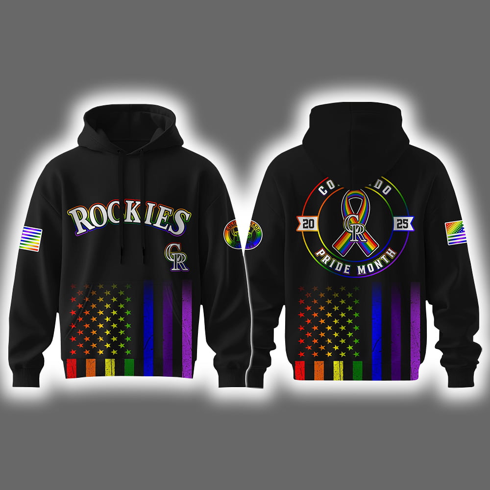 Rockies Pride Month 2025 Hoodie Joggers Cap Rockies Pride Month 2025 Hoodie Joggers Cap