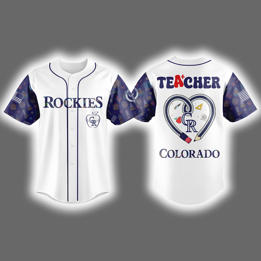 Rockies Teacher Appreciation Week Jersey 2025 Rockies Teacher Appreciation Week Jersey 2025