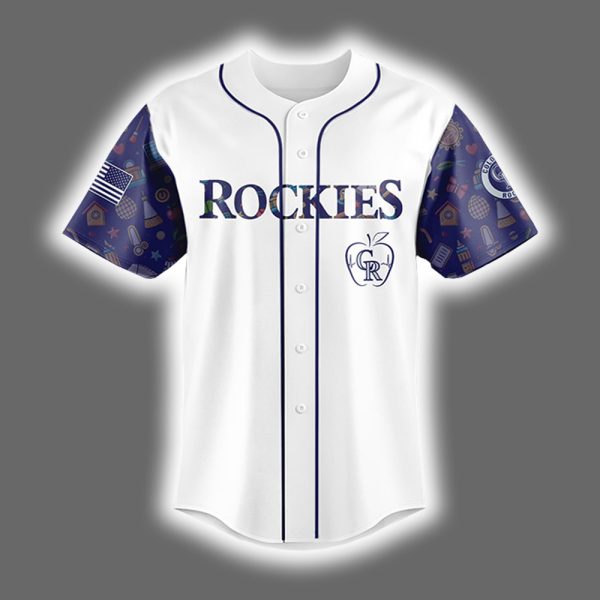 Rockies Teacher Appreciation Week Jersey 2025 2