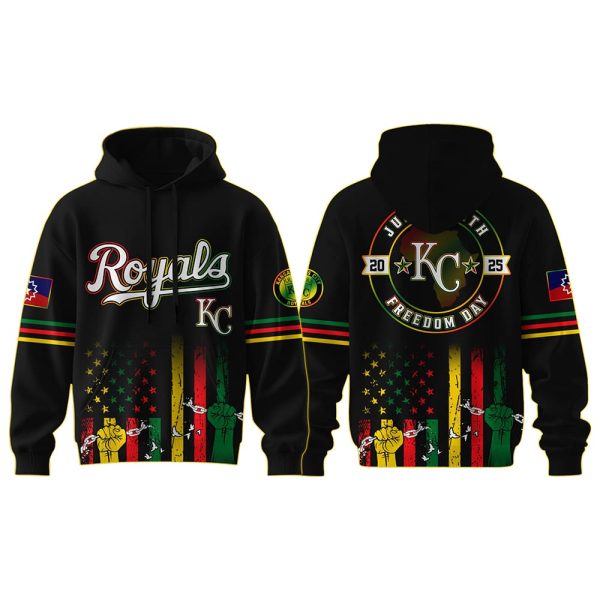 Royals 2025 Juneteenth Freedom Day Hoodie Joggers Cap