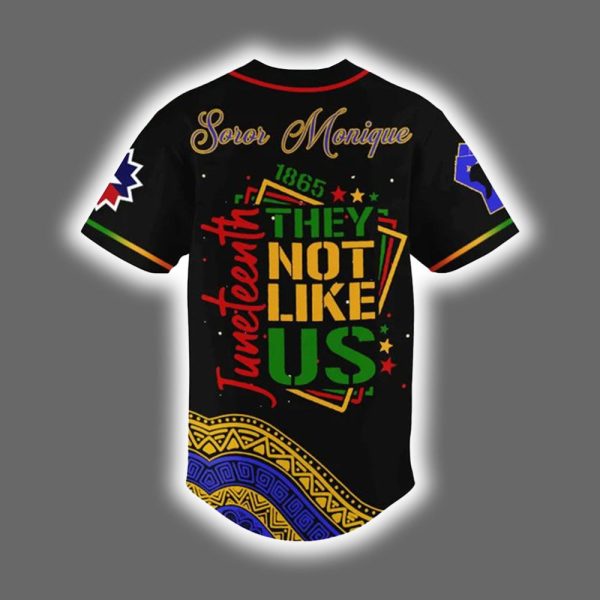 Sigma Gamma Rho Juneteenth Day They Not Like Us 2025 Jersey 3