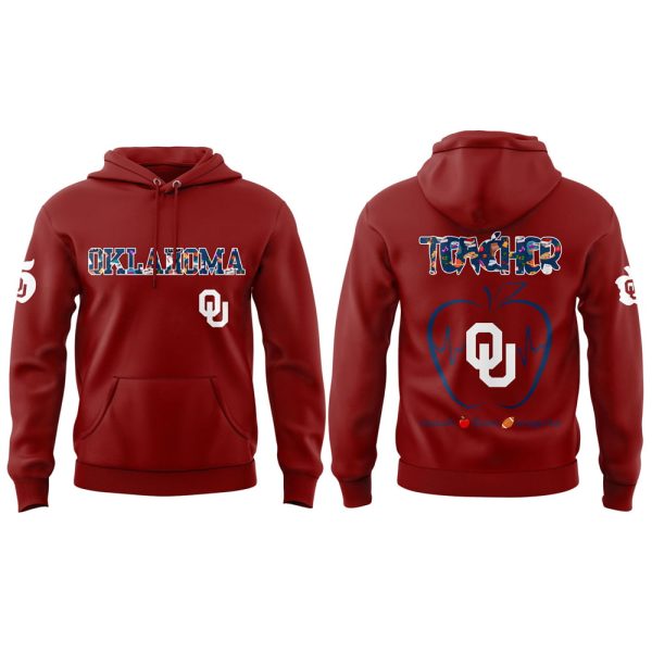 Sooners Teacher Appreciation 2025 Hoodie Joggers Cap