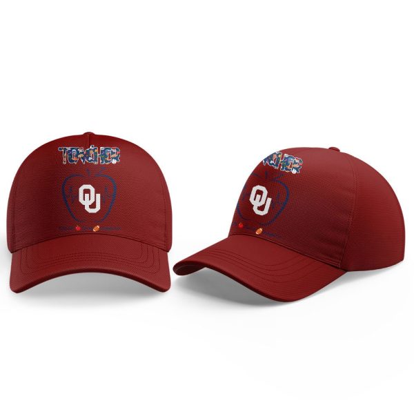 Sooners Teacher Appreciation 2025 Hoodie Joggers Cap 3