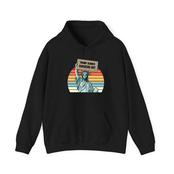 Statue of Liberty Trump Always Chickens Out Shirt 2