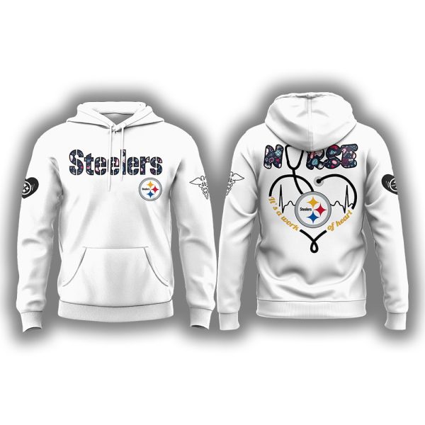 Steelers Nurses Night 2025 Hoodie Joggers Cap