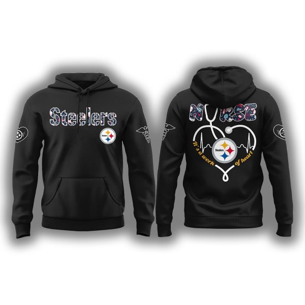 Steelers Nurses Night 2025 Hoodie Joggers Cap 4