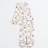 Subtle Anti Trump Silly Goose Satin Pajama Set 3