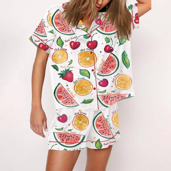 Summer Fruit FDT Print Pajama Set