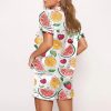 Summer Fruit FDT Print Pajama Set 3
