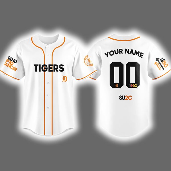 Tigers 2025 Stand Up To Cancer Night Jersey