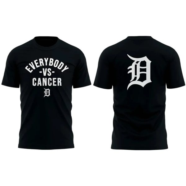 Tigers Everybody Vs Cancer Two-Sided 2025 Shirt