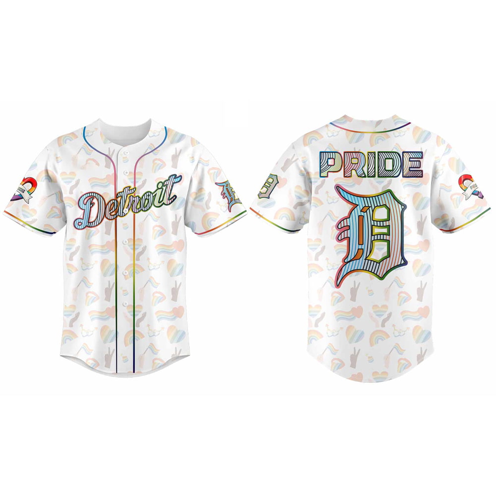 Tigers LGBTQ Pride Night 2025 Jersey Tigers LGBTQ Pride Night 2025 Jersey