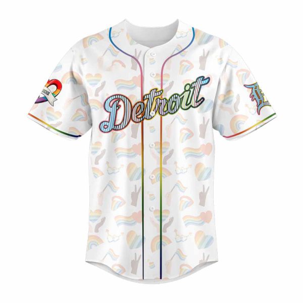 Tigers LGBTQ Pride Night 2025 Jersey 2