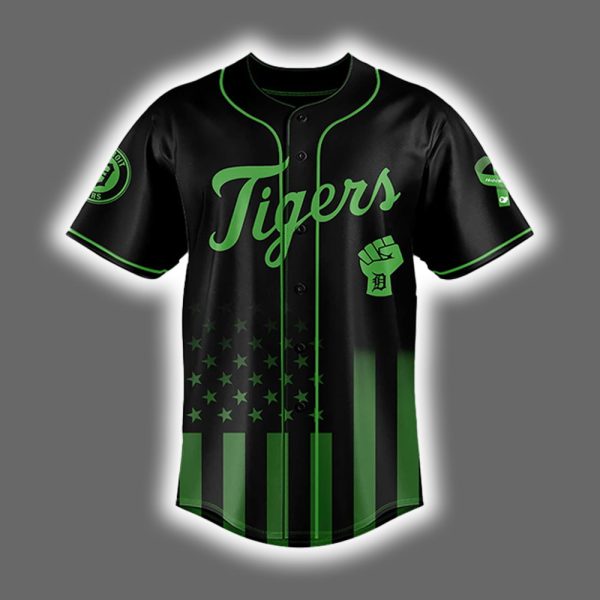 Tigers Mental Health Awareness Month 2025 Jersey 2