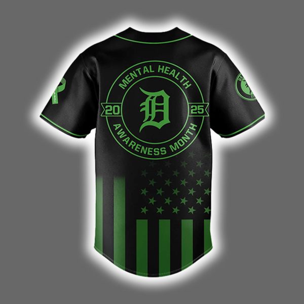 Tigers Mental Health Awareness Month 2025 Jersey 3