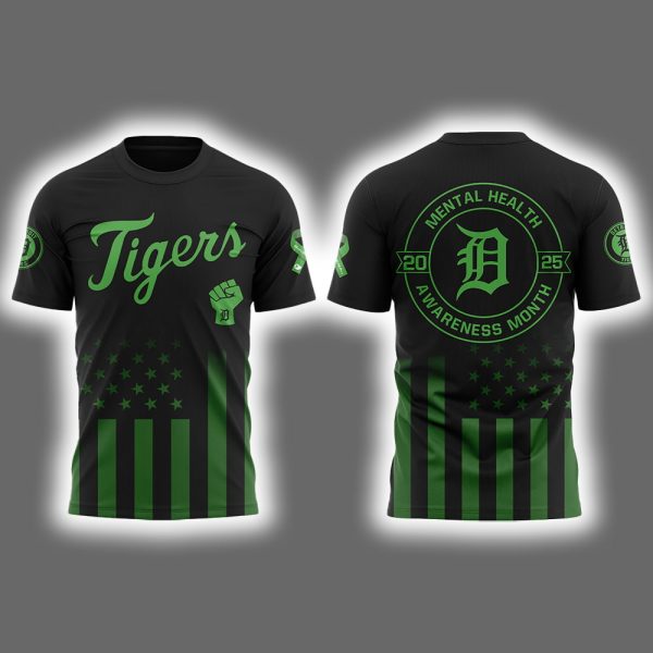 Tigers Mental Health Awareness Month 2025 Shirt