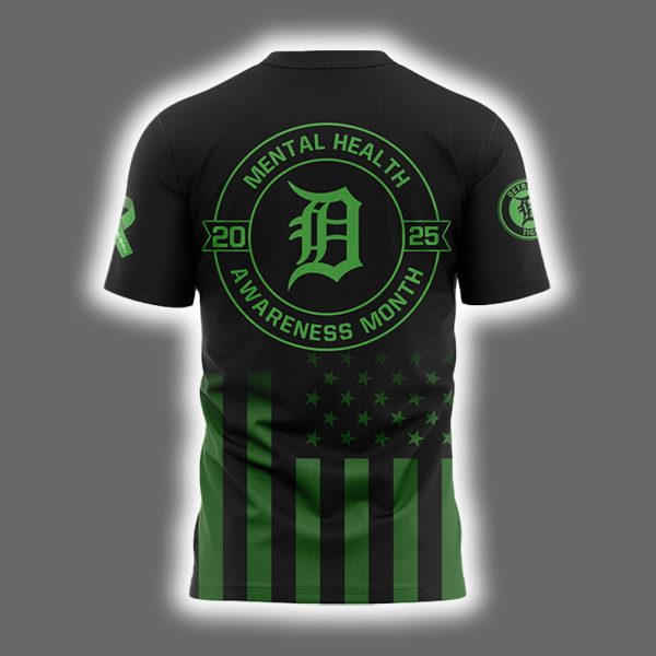Tigers Mental Health Awareness Month 2025 Shirt 3
