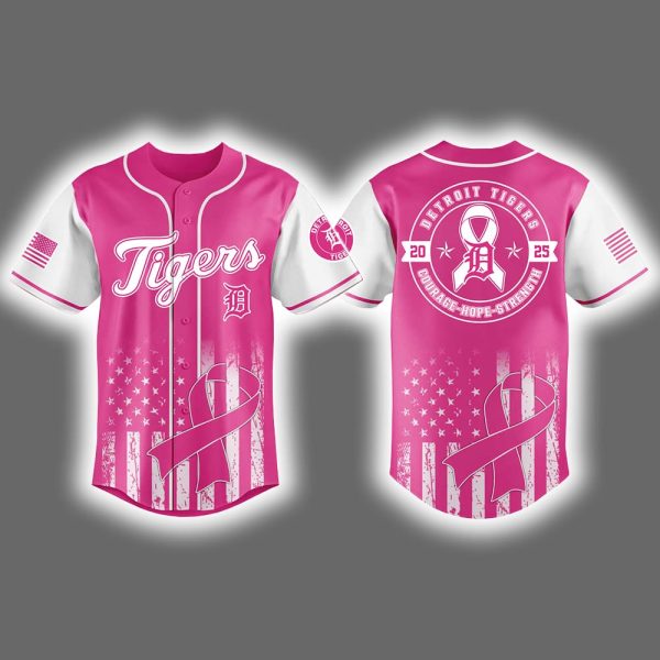 Tigers Pink Out The Park Jersey 2025