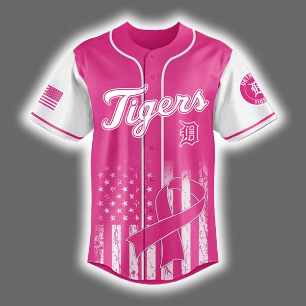 Tigers Pink Out The Park Jersey 2025 2