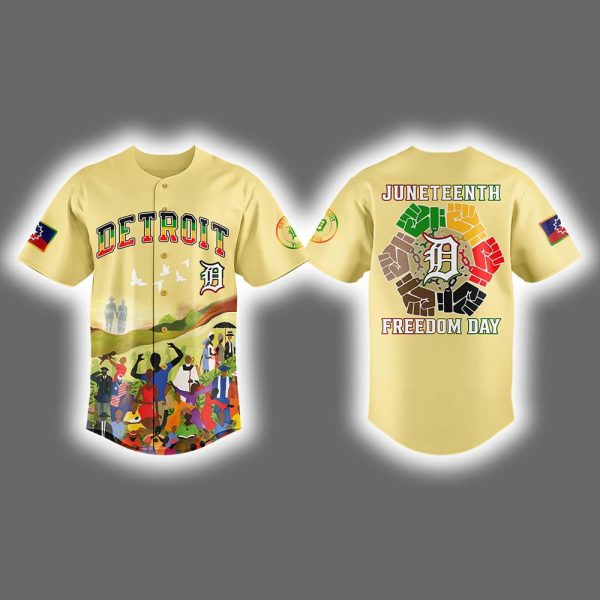 Tigers x Juneteenth Freedom Day Jersey 2025