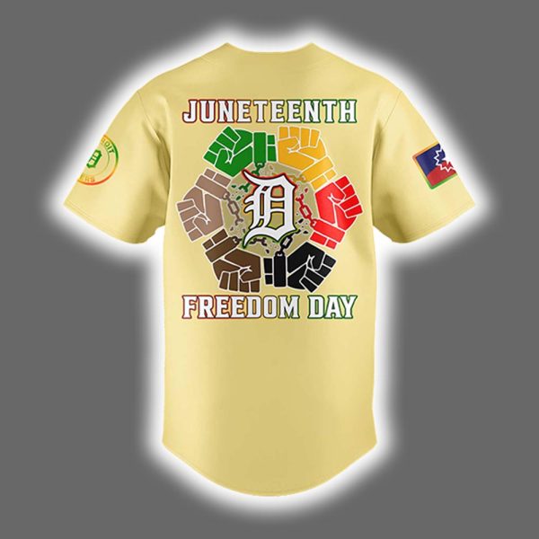 Tigers x Juneteenth Freedom Day Jersey 2025 3