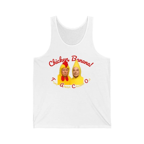 Trump Elon Musk Taco Always Chickens Out Shirt 2