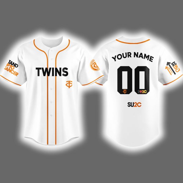 Twins 2025 Stand Up To Cancer Night Jersey