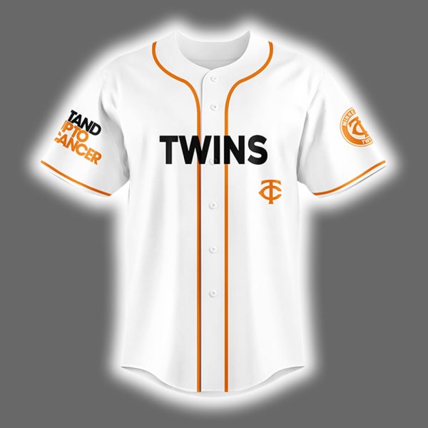 Twins 2025 Stand Up To Cancer Night Jersey 2