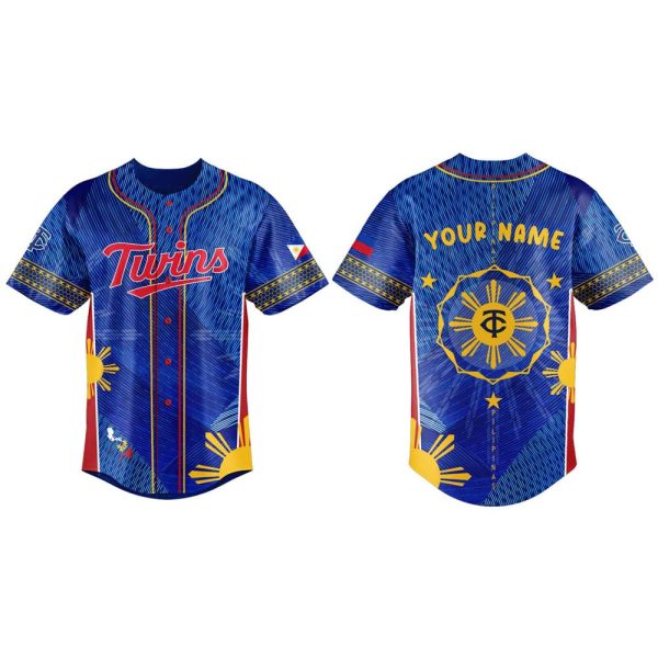 Twins Filipino Heritage Night City Connect 2025 Jersey