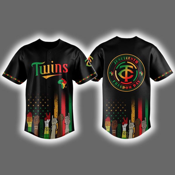 Twins Juneteenth Freedom Day 2025 Jersey