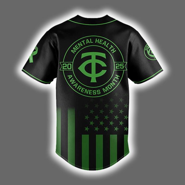 Twins Mental Health Awareness Month 2025 Jersey 3
