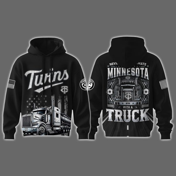 Twins Nation Truck Driver Appreciation Week Hoodie 2025
