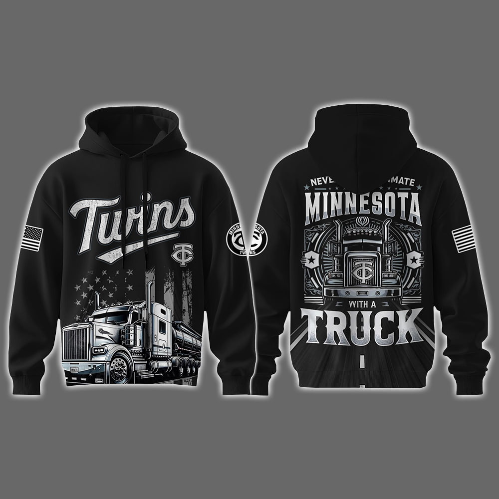 Twins Nation Truck Driver Appreciation Week Hoodie 2025 Twins Nation Truck Driver Appreciation Week Hoodie 2025