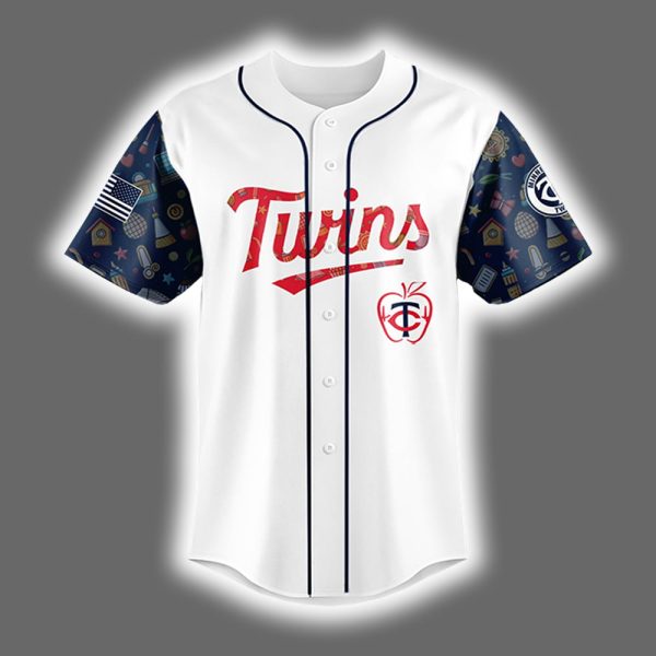 Twins Teacher Appreciation Week Jersey 2025 2