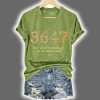 V Neck Retro 8647 Cool Shell Formation On My Beach Walk Print Shirt 2