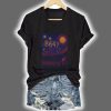 V Neck Retro 8647 Starry Night Print Shirt 2