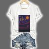 V Neck Retro 8647 Starry Night Print Shirt 3