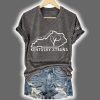 V Neck Retro Come Hell Or High Water Kentucky Strong Faith Cross Print T Shirt 5