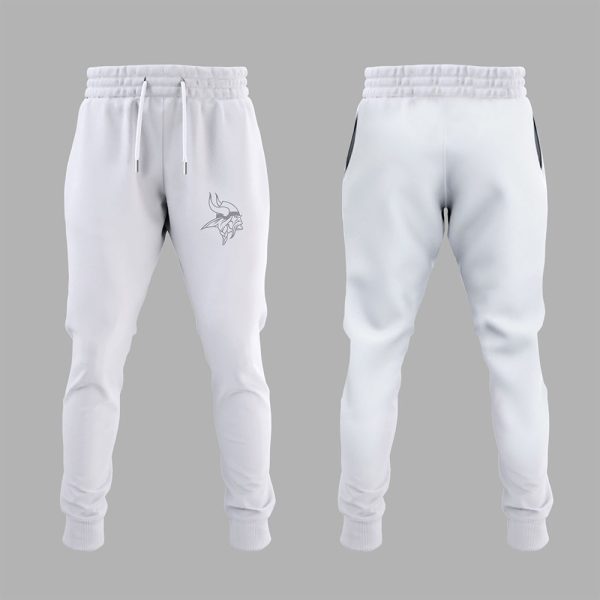Vikings Be The Change 2025 Hoodie Joggers Cap 1