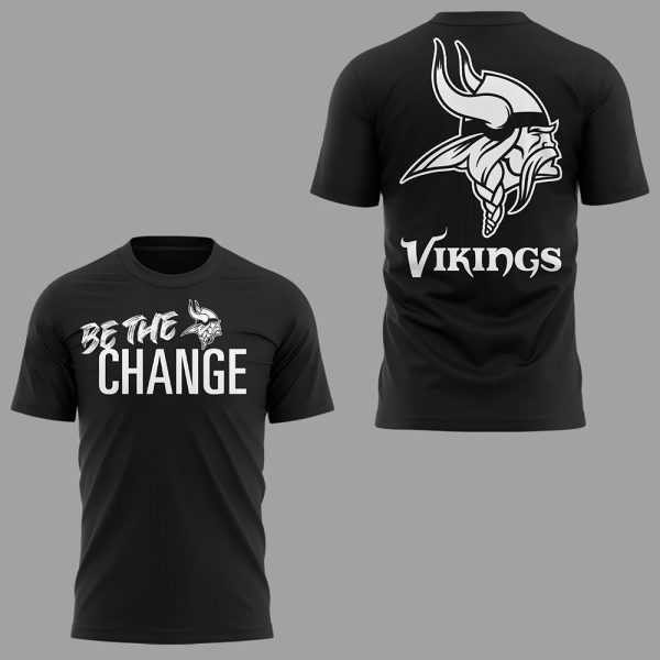 Vikings Be The Change 2025 Shirt 2