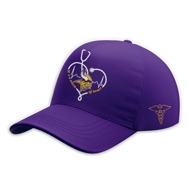 Vikings Nurses Night 2025 Hoodie Joggers Cap 2