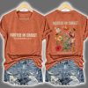Vintage Rooted In Christ Colossians 2 6 7 Floral Two Sided Shirt 2