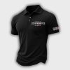 Vintage USA Jesus Saves Printed Polo Shirt