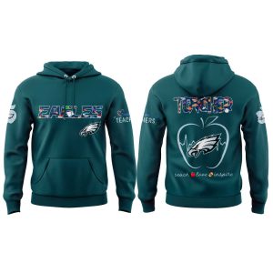 2025 Eagles Teacher Appreciation Hoodie Joggers Cap