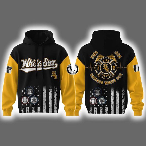 White Sox First Responders Night Hoodie Joggers Cap 2025