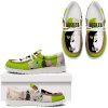 Wicked Green And Pink Dude Shoes